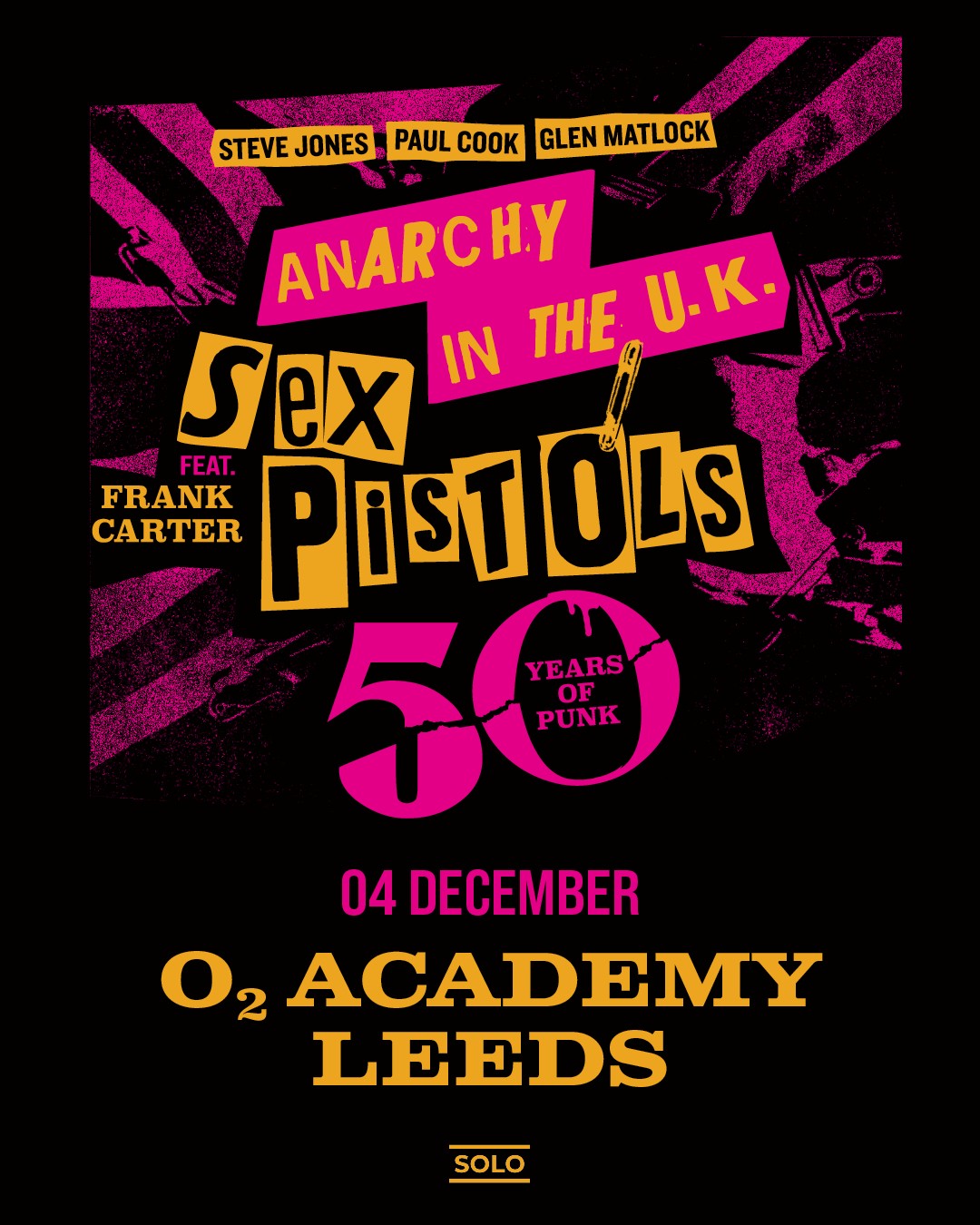 Anarchy In The U.K. Tour poster