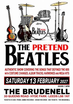 The Pretend Beatles poster