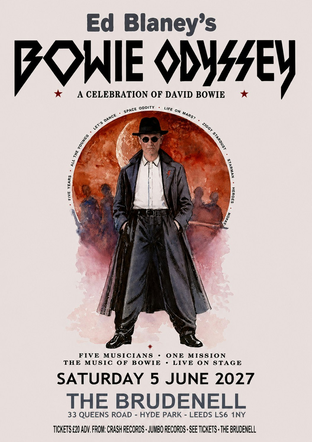 Ed Blaney's Bowie Odyssey poster