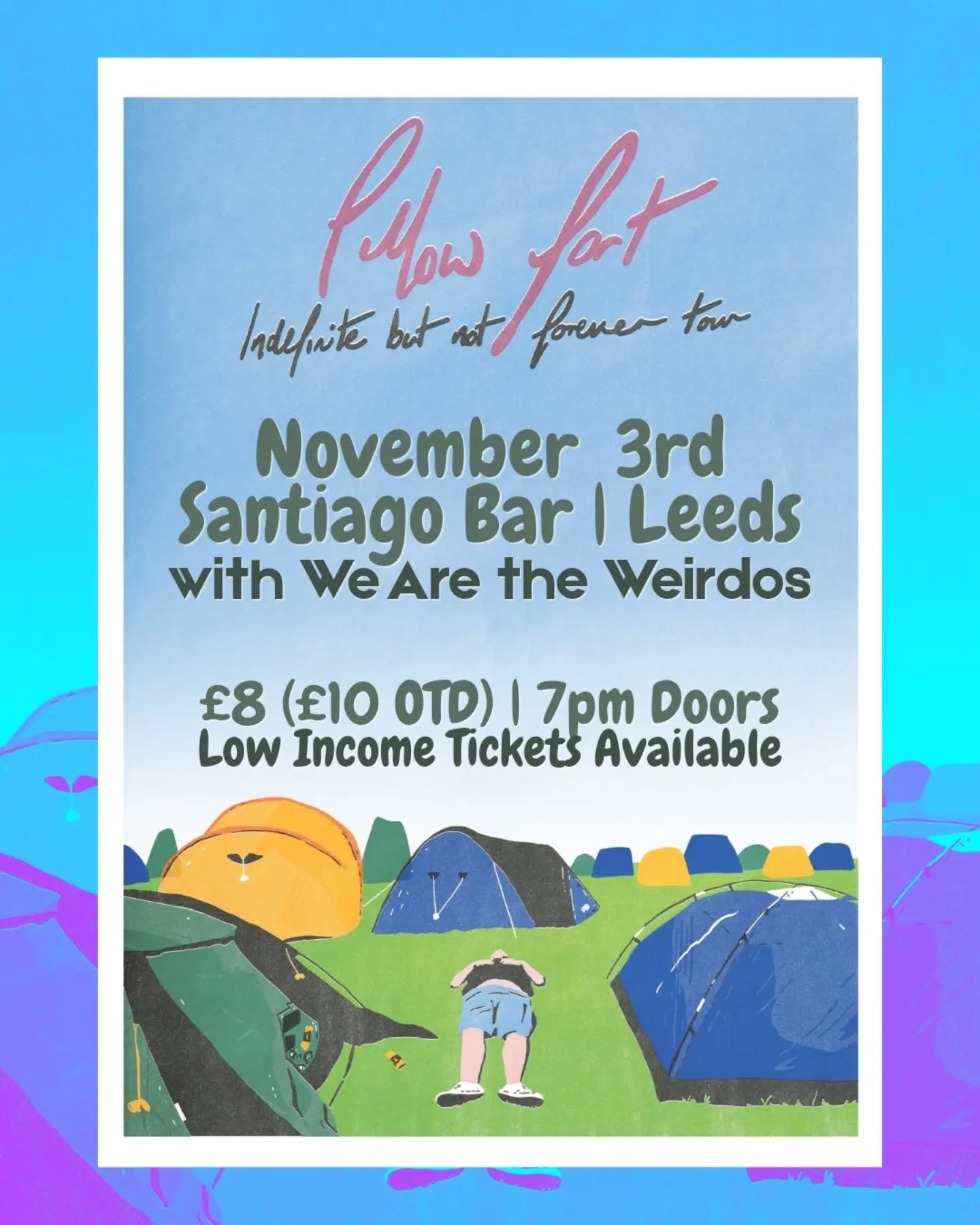 Pillow Fort / We Are The Weirdos poster