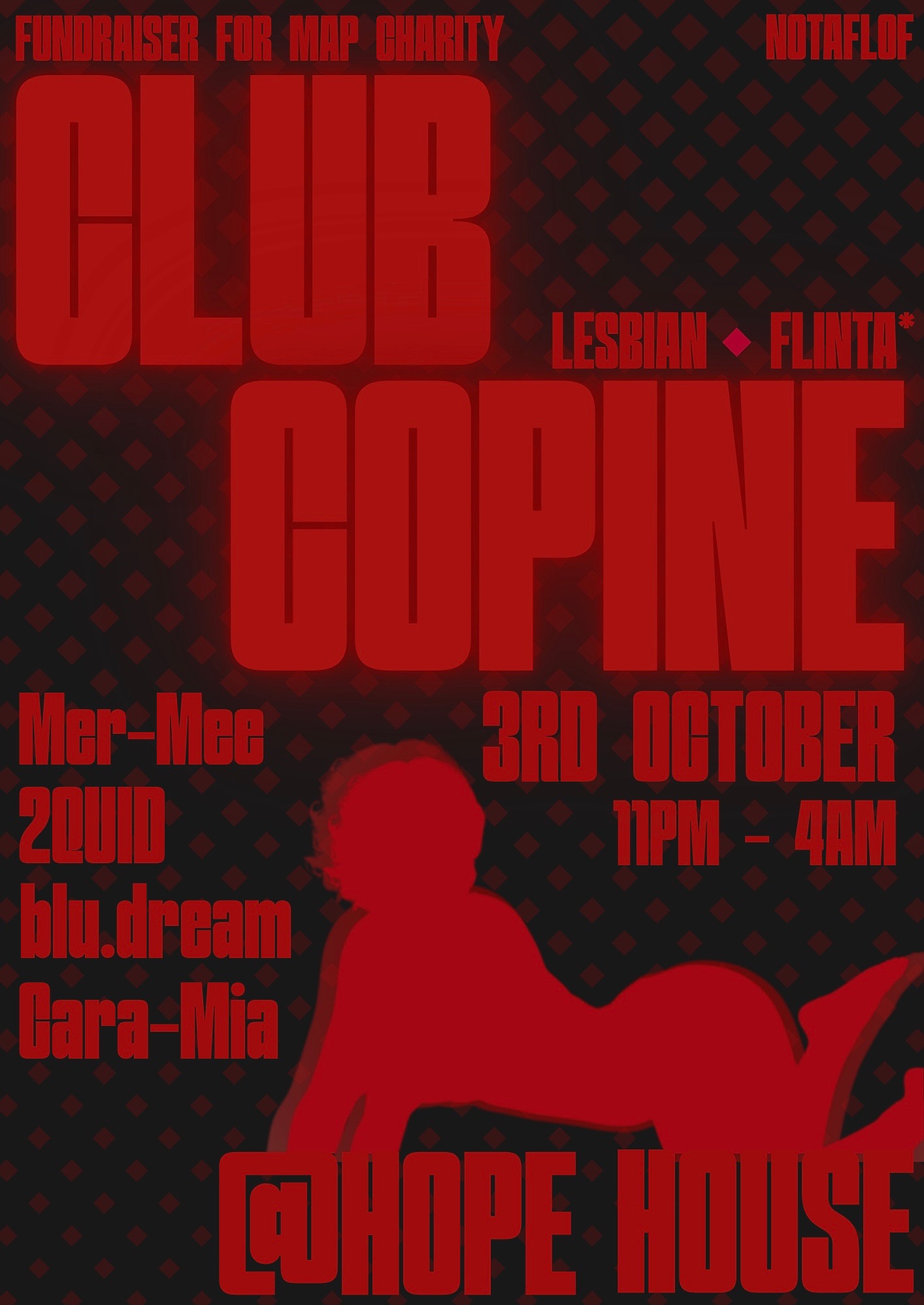 Club Copine Sapphic Discothèque poster