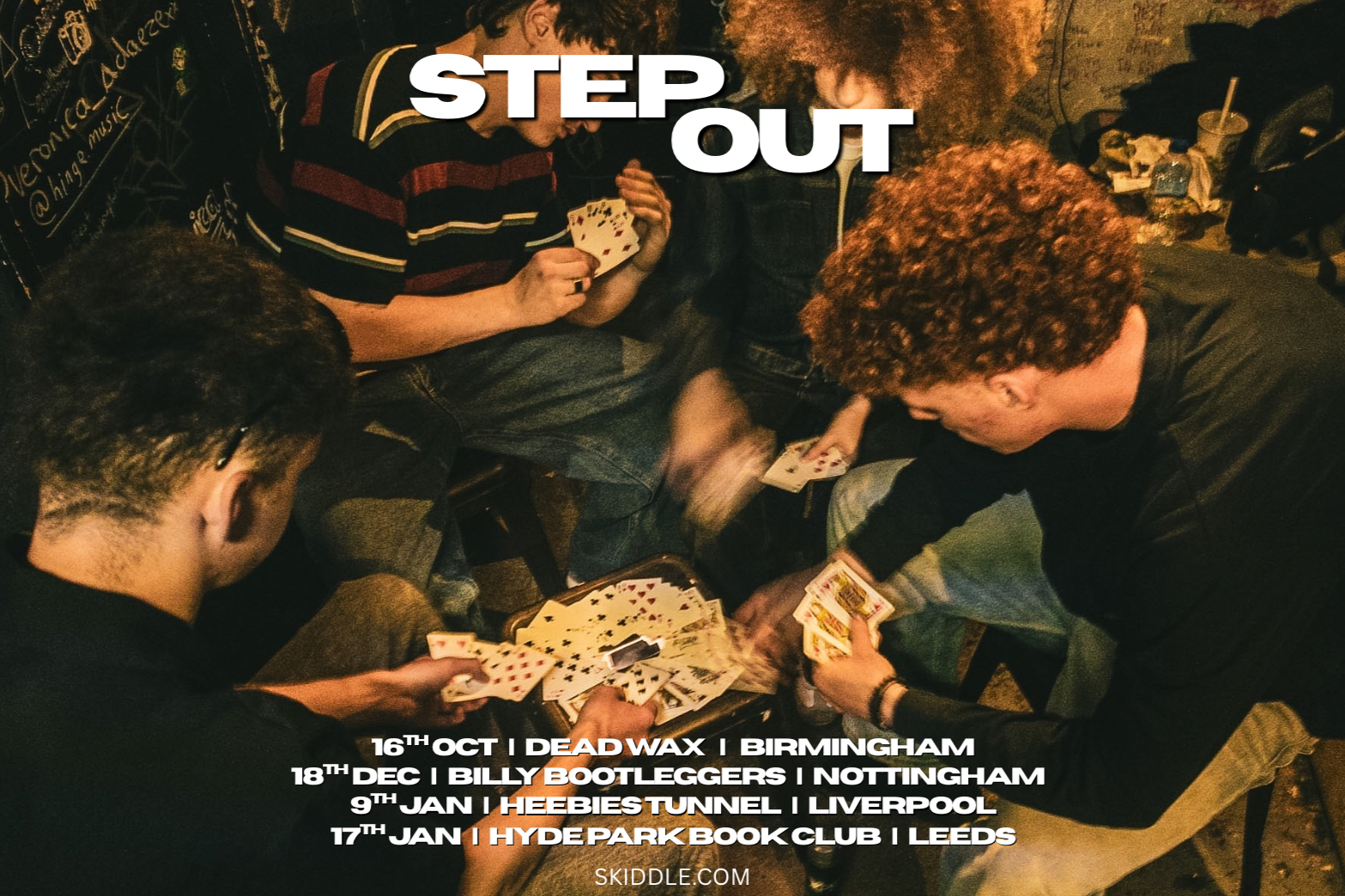 STEP OUT poster