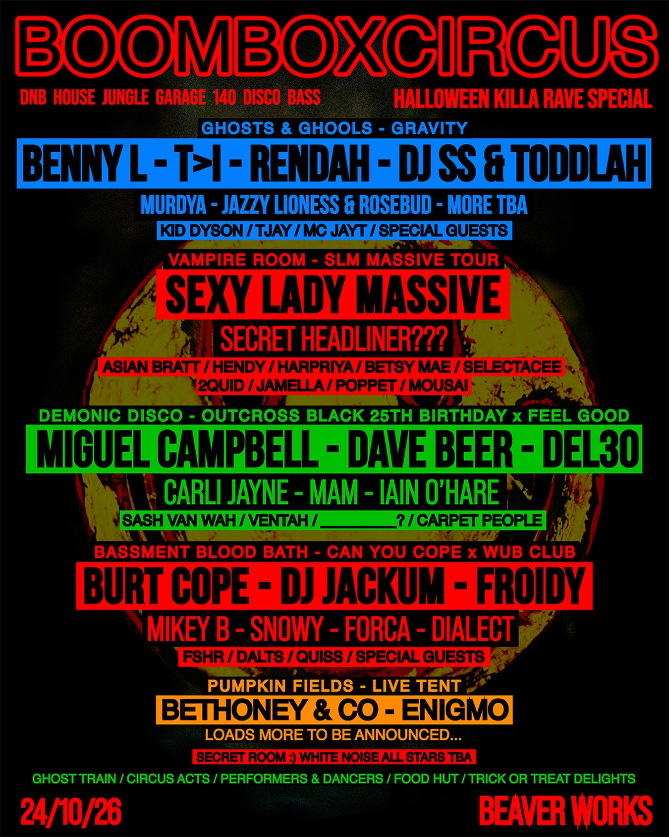 Halloween Killa Rave poster