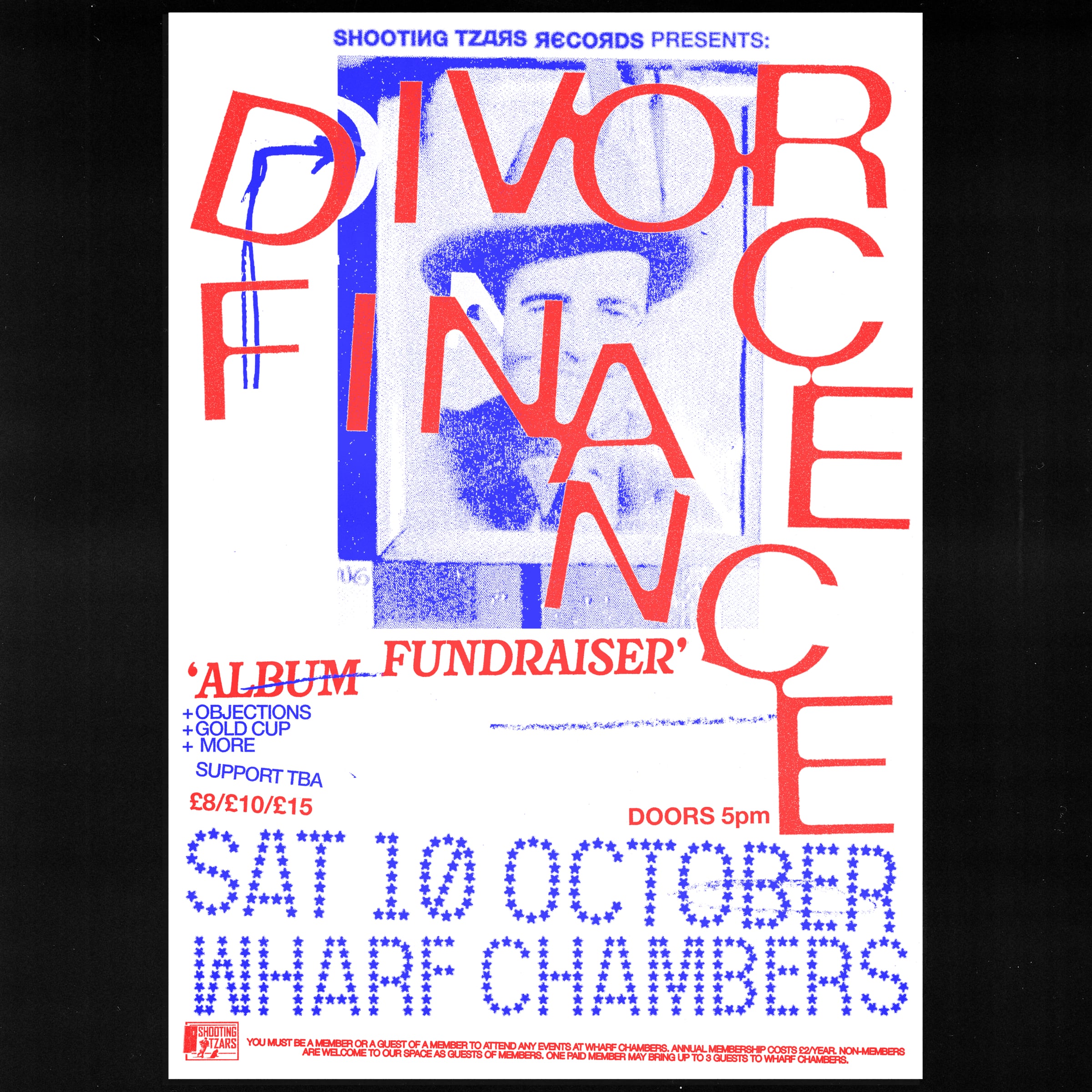 The Divorce Finance Album Fundraiser Extravaganza poster