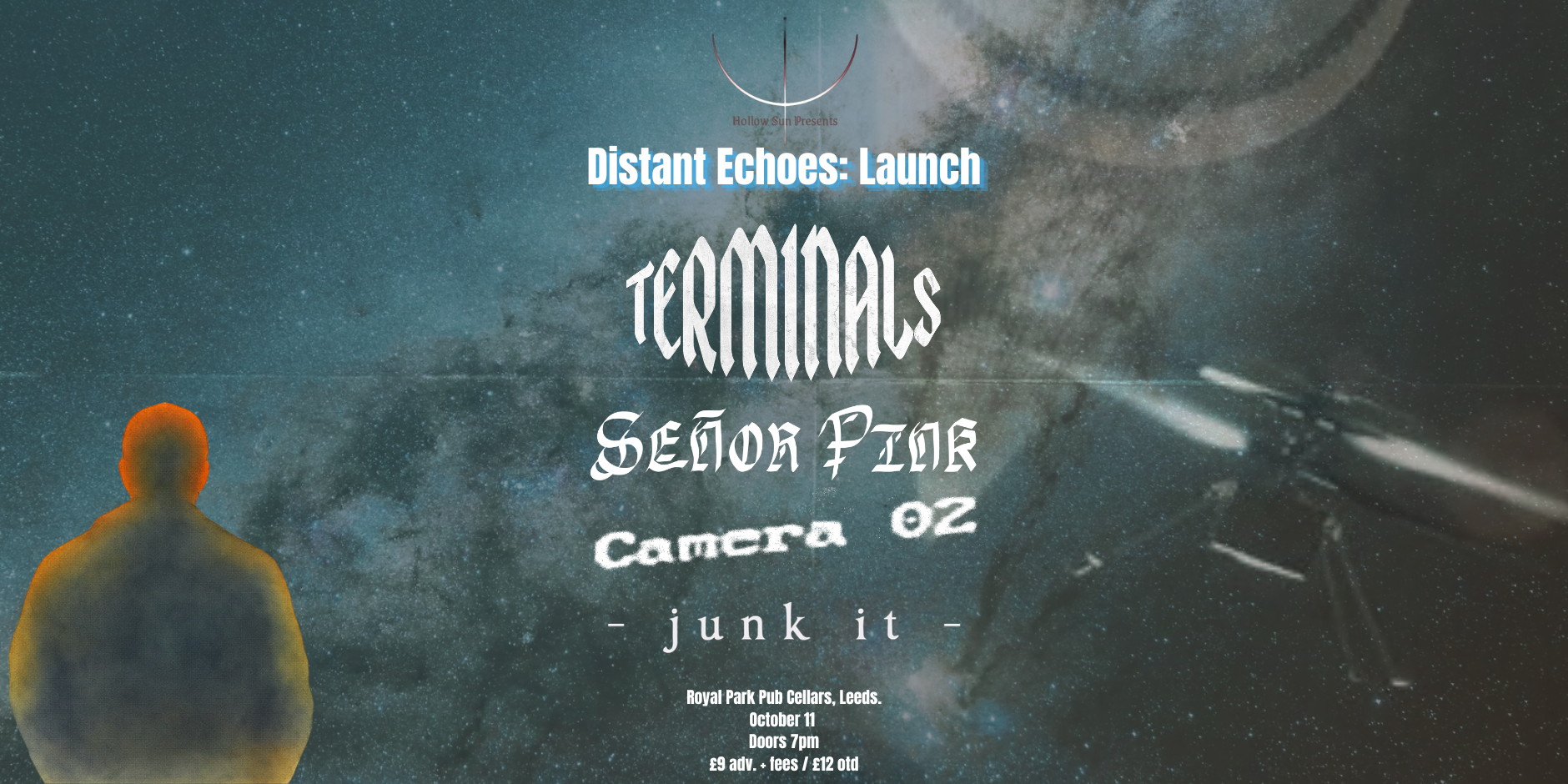 Distant Echoes: Launch poster