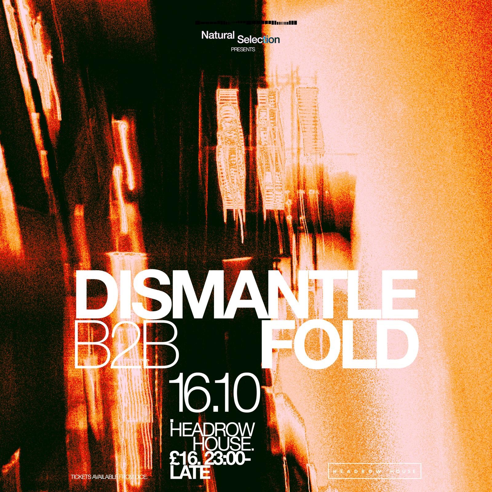 Dismantle b2b Fold poster