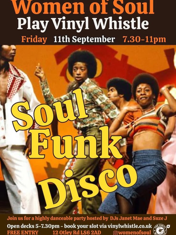 Women of Soul Play Vinyl Whistle poster