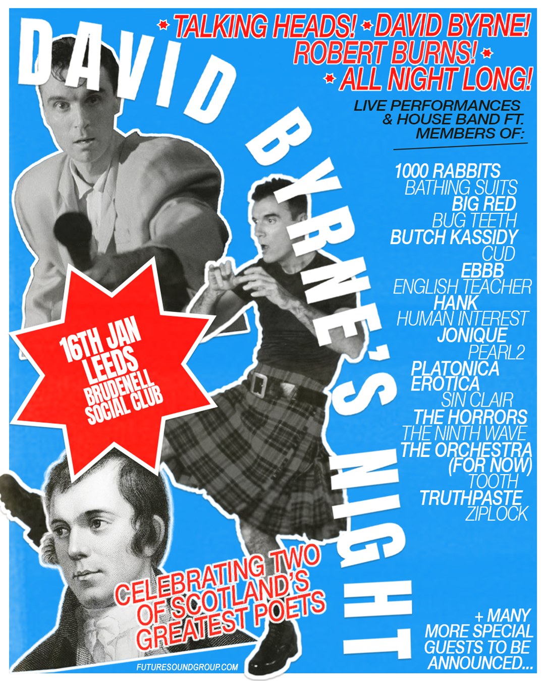 David Byrne's Night poster
