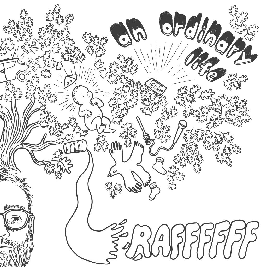An Ordinary Life album launch: RAFFFFFF poster