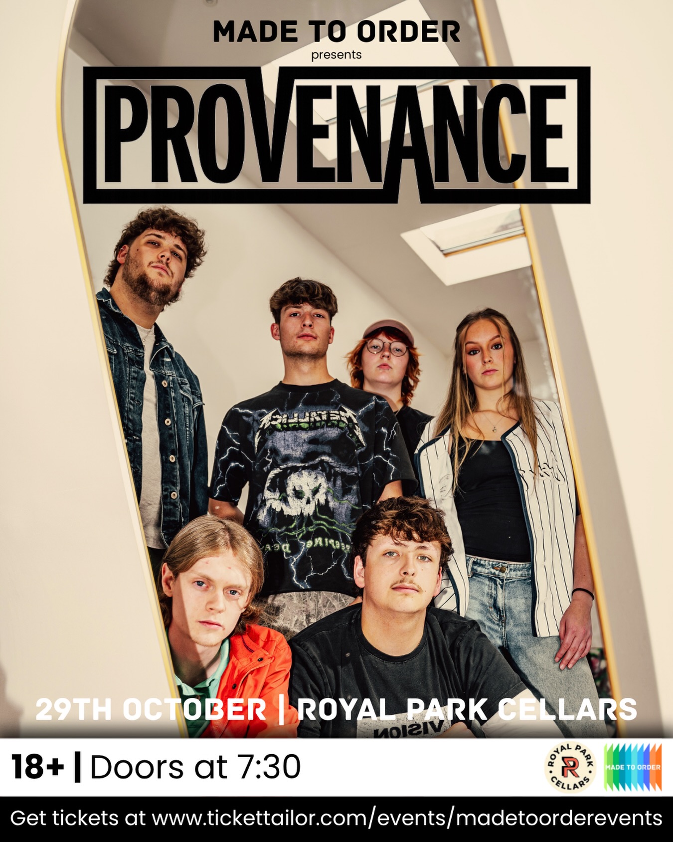 PROVENANCE - Live in leeds poster