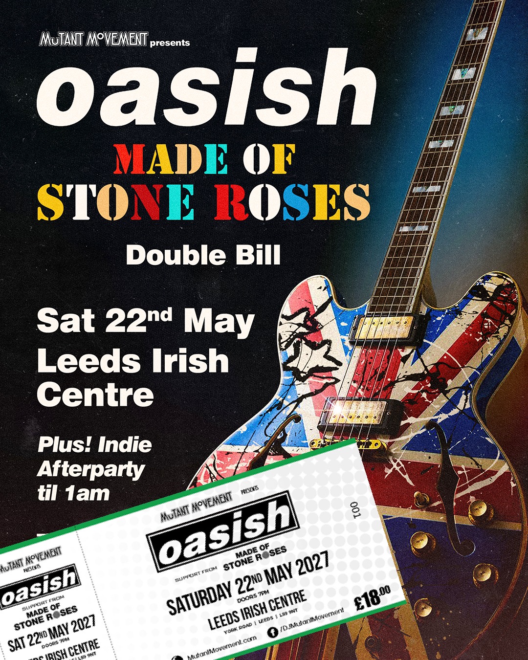 Oasish / Made Of Stone Roses poster