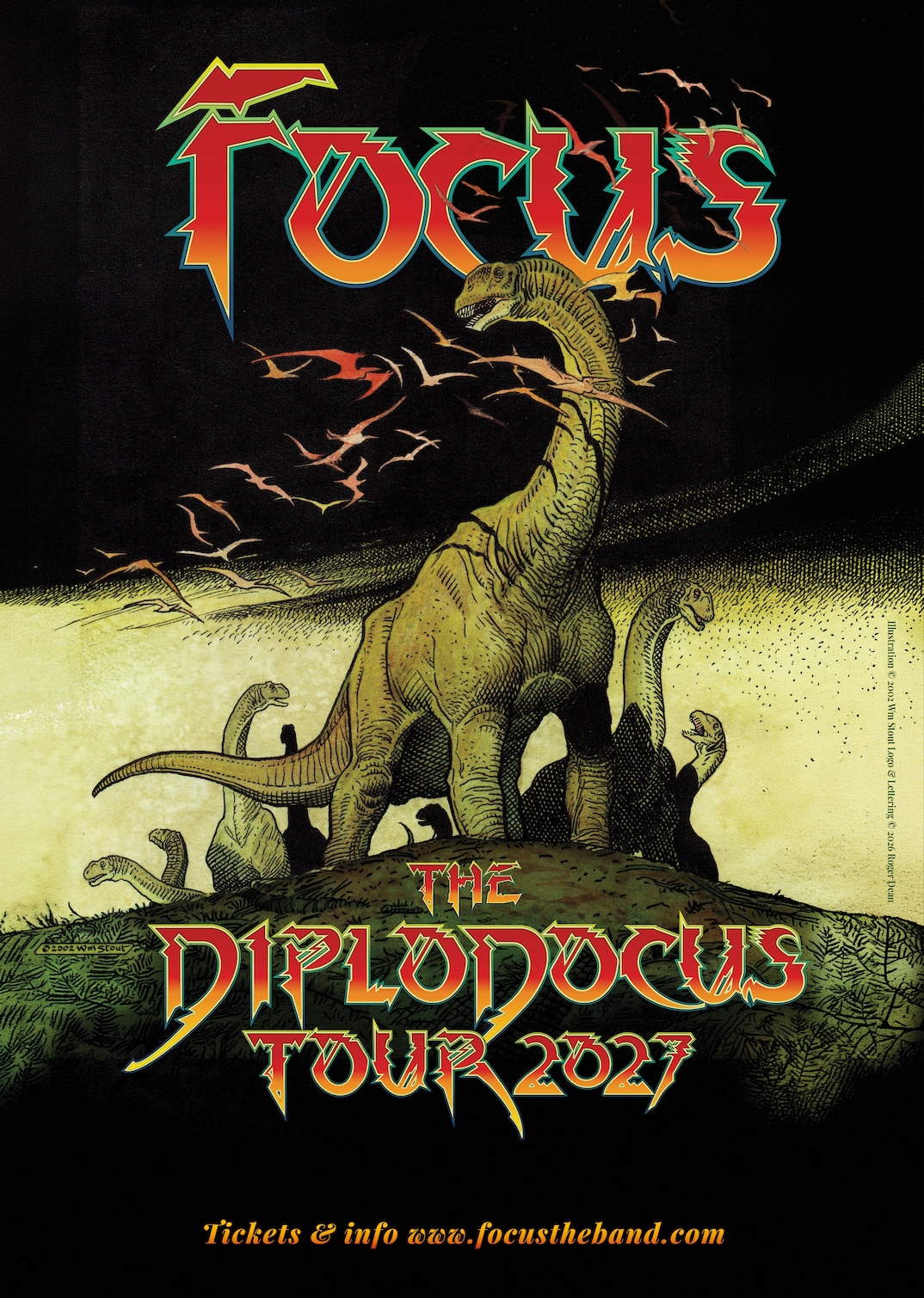 The Diplodocus Tour 2027: Focus poster