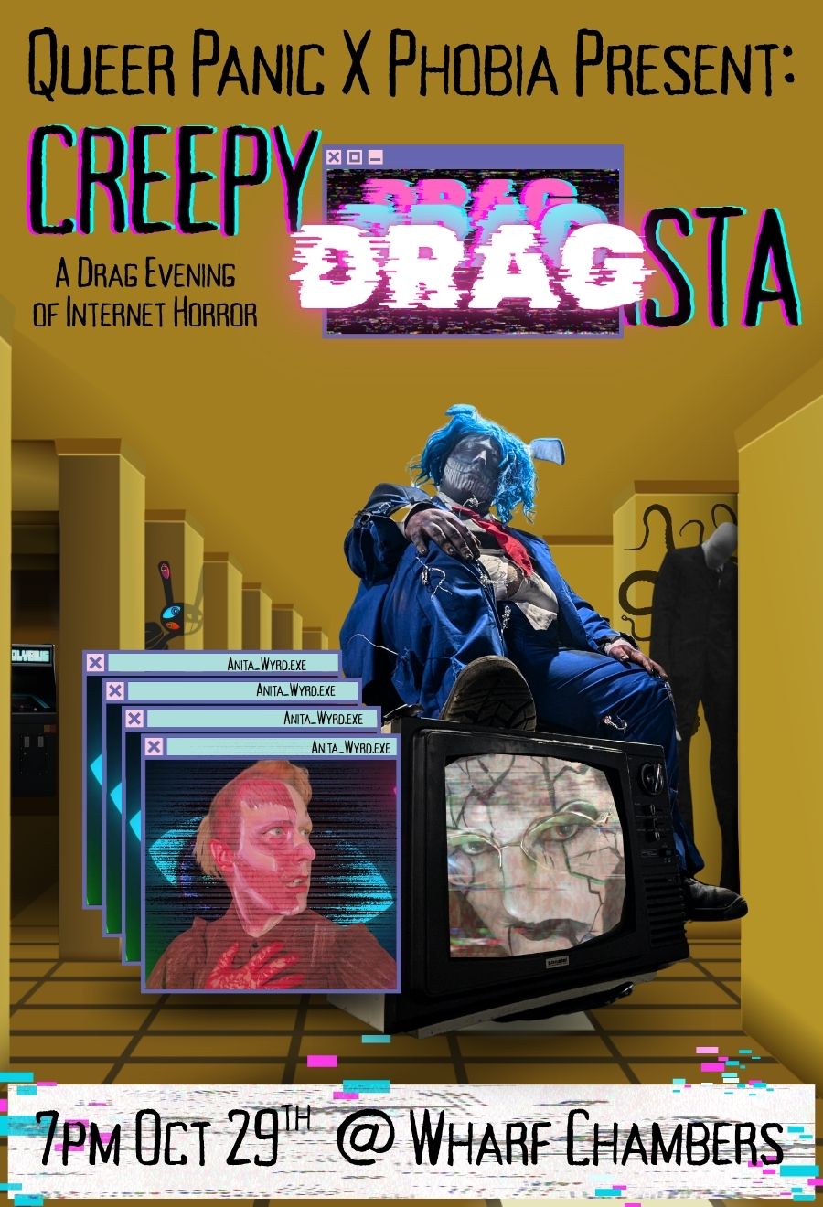Queer Panic: Creepy Dragsta poster
