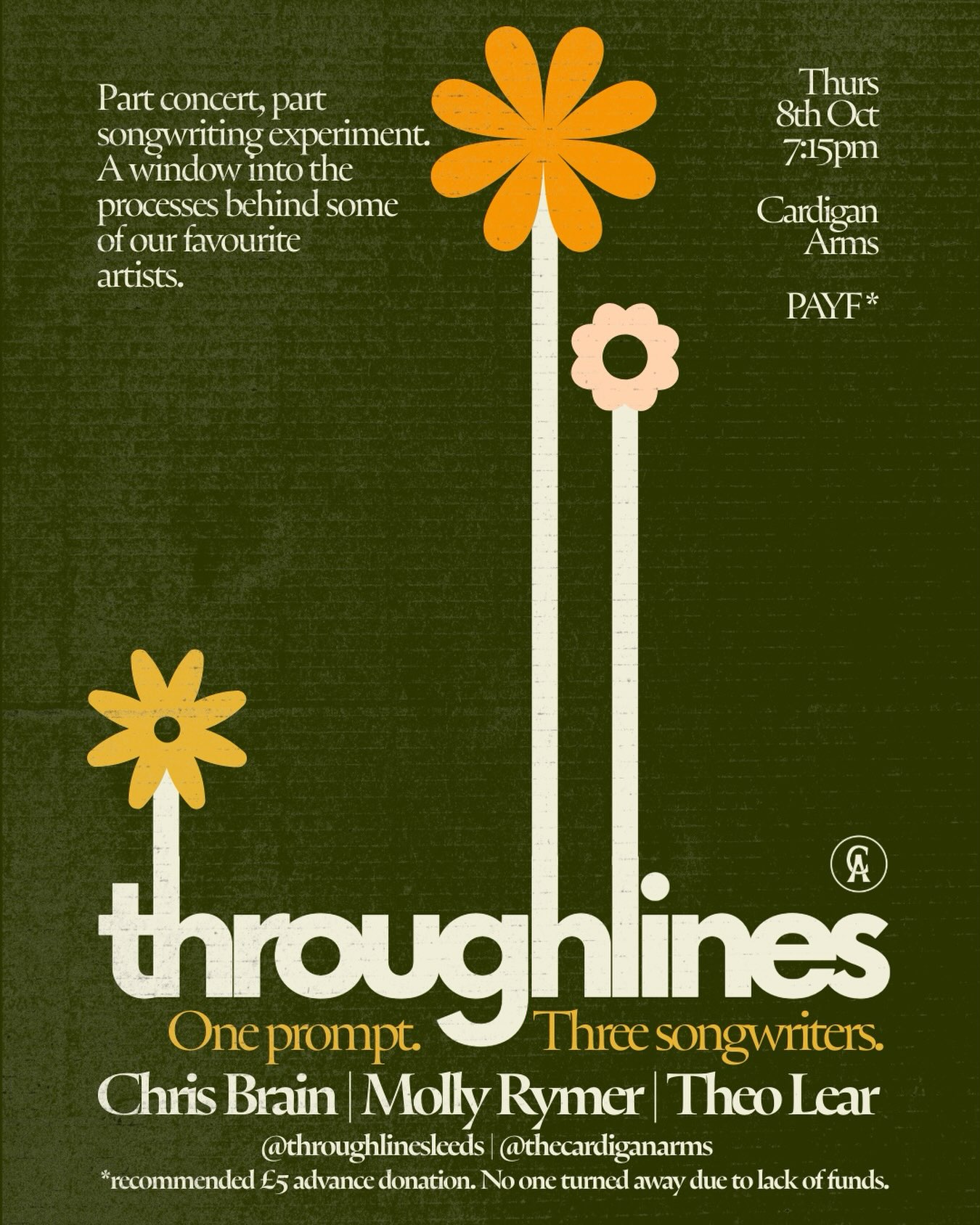 Throughlines poster