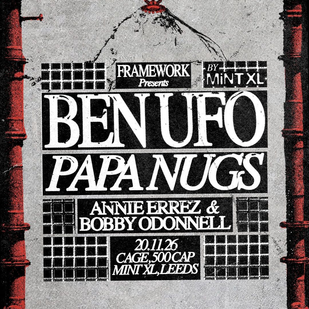Ben UFO / Papa Nugs / Annie Errez / Bobby ODonnell poster