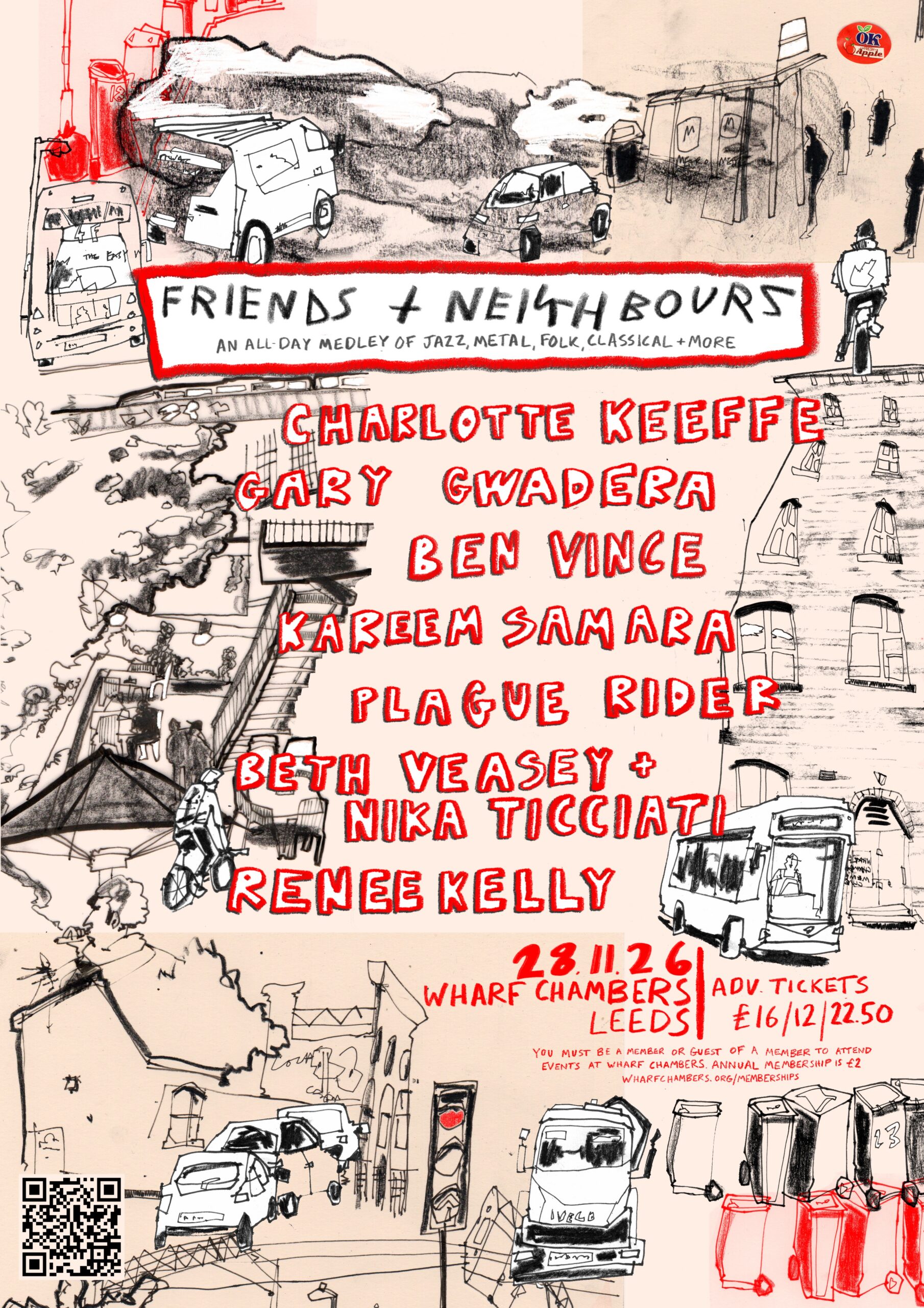 Friends + Neighbours poster