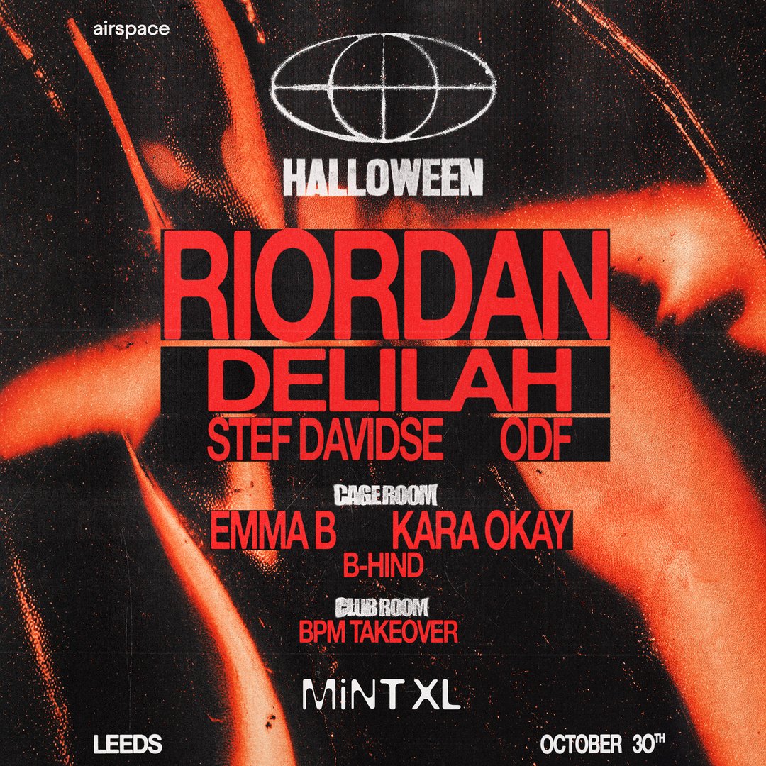 Airspace Halloween: Stef Davidse / Riordan poster