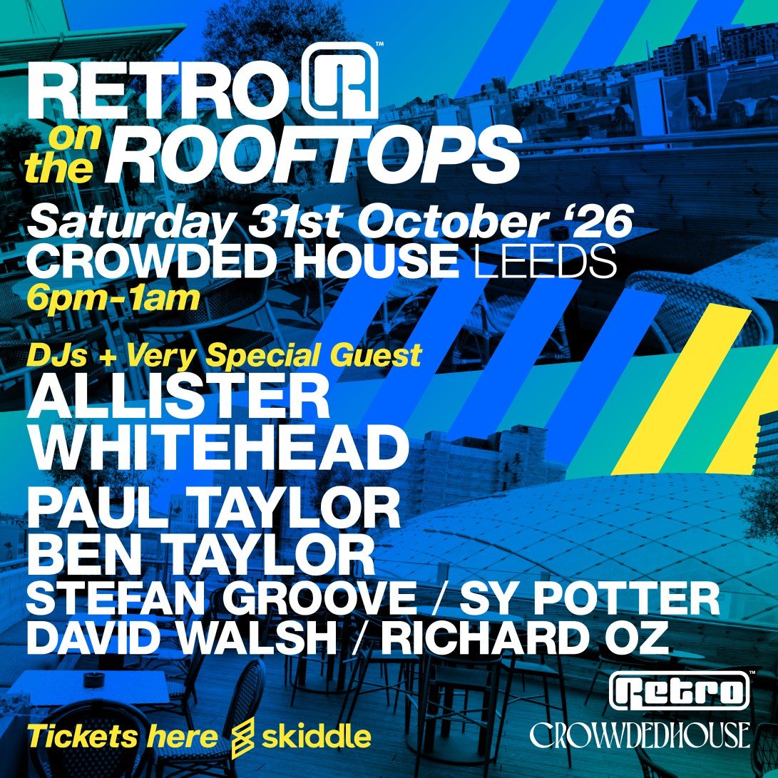 RETRO on the ROOFTOPS poster