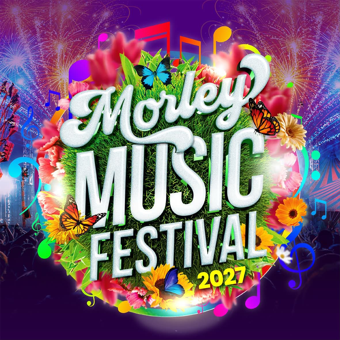 Morley Music Festival 2027 poster