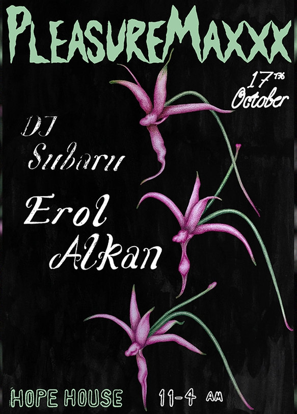 PleasureMaxxx: Erol Alkan / DJ Subaru poster