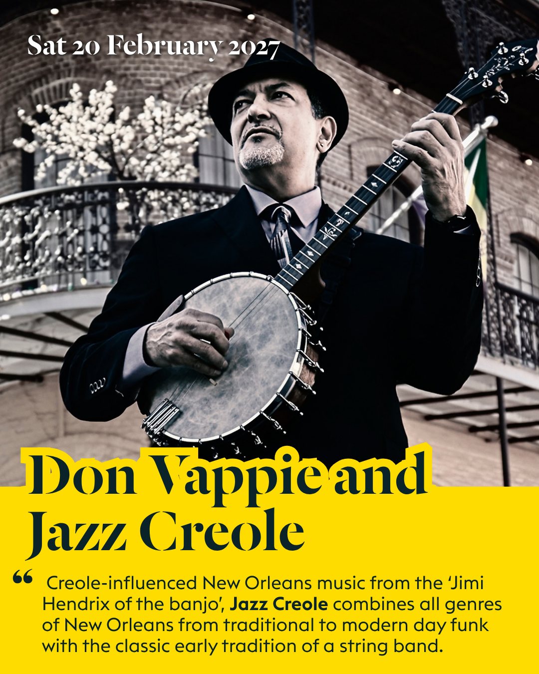 Don Vappie and Jazz Creole poster