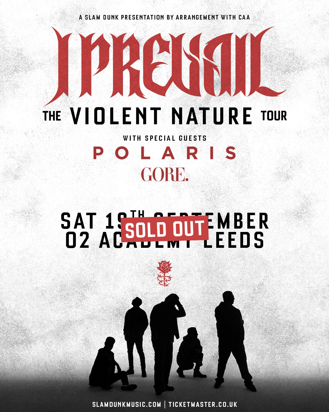 I Prevail / Polaris / Gore poster