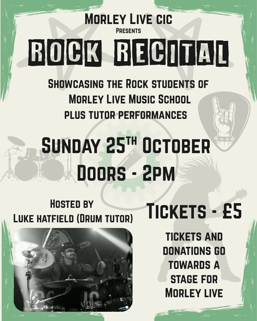 Rock Recital poster