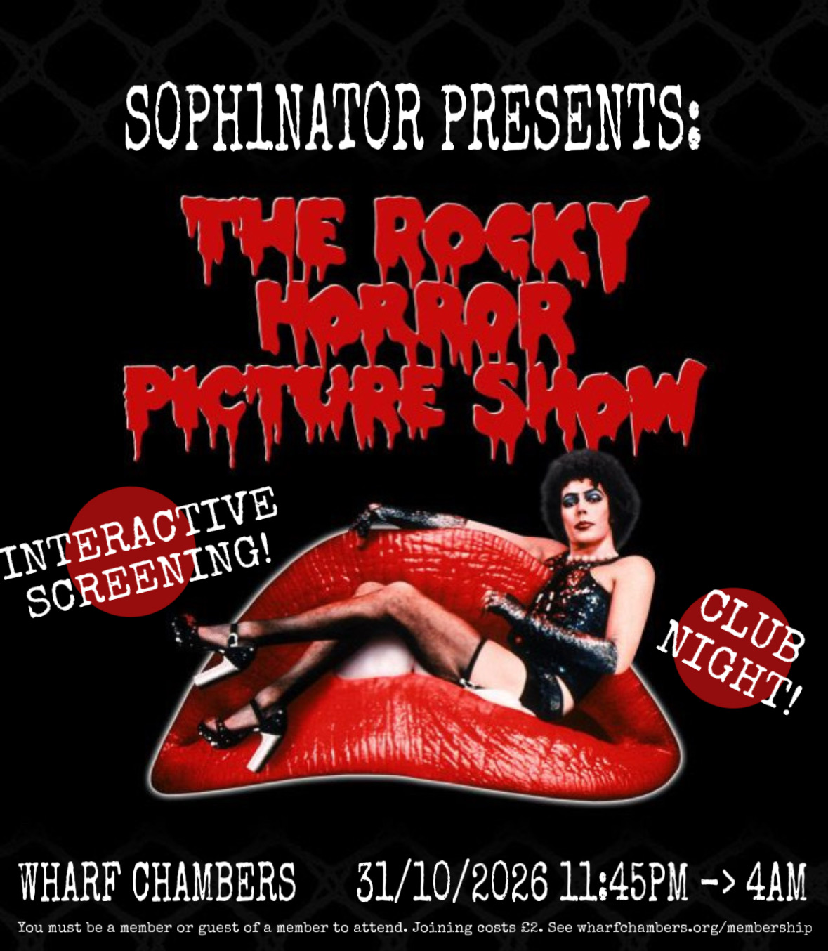 The Rocky Horror Picture Show poster