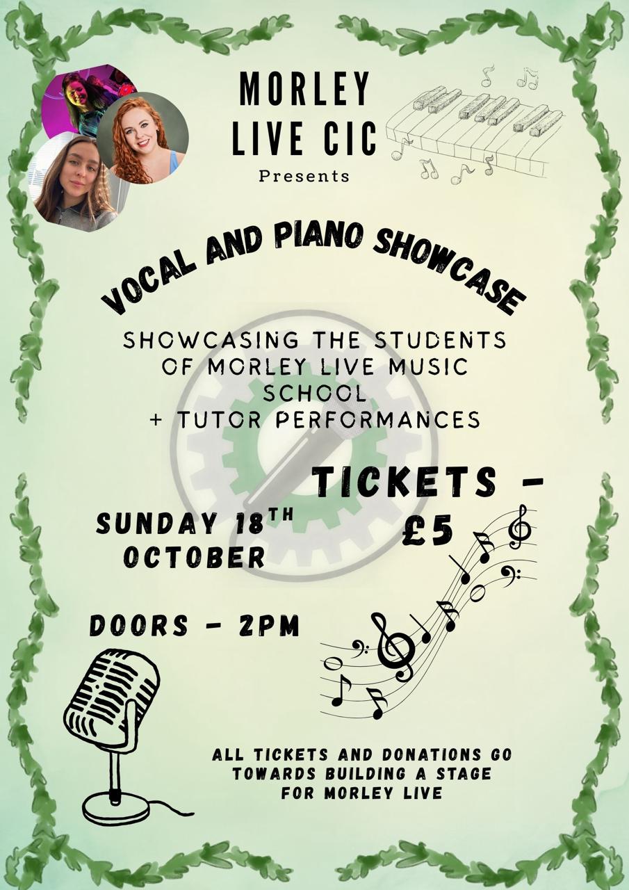 Vocal and Piano Showcase poster