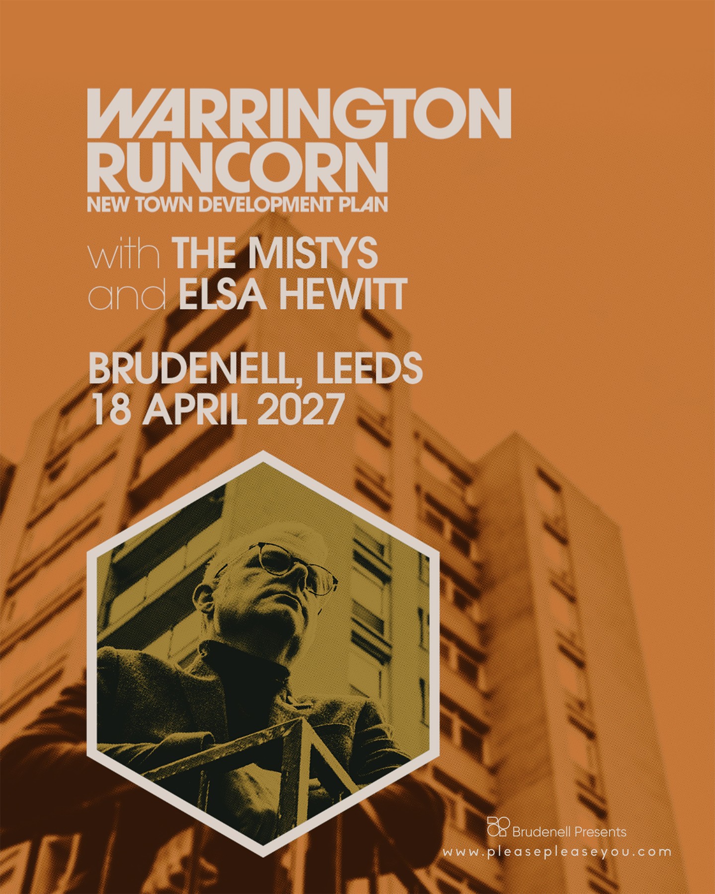 Warrington-Runcorn New Town Development Plan poster
