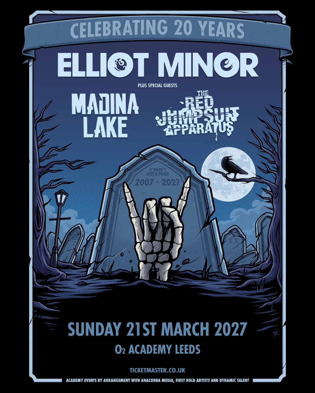 Elliot Minor / Madina Lake / The Red Jumpsuit Apparatus poster