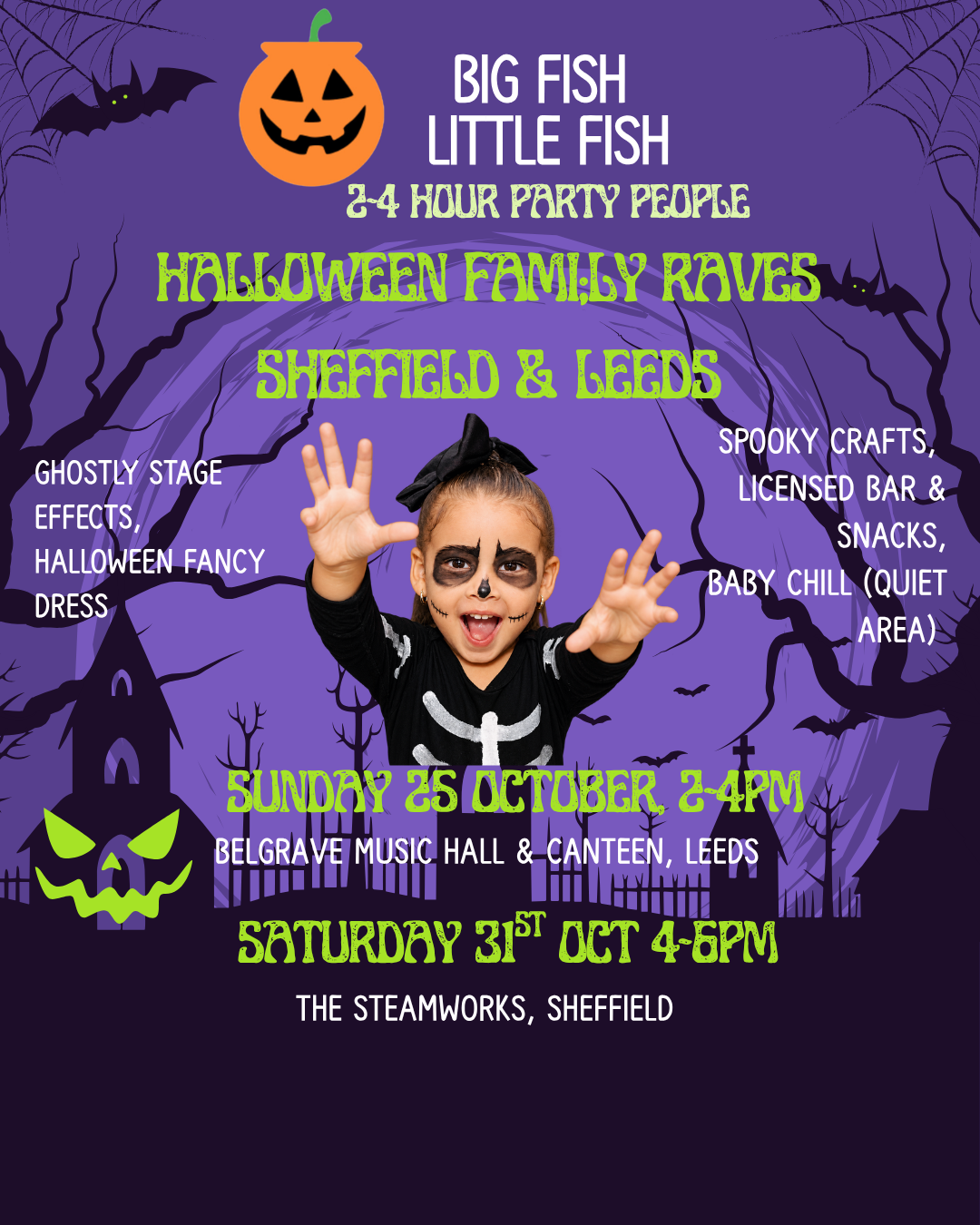 Halloween Family Rave! poster