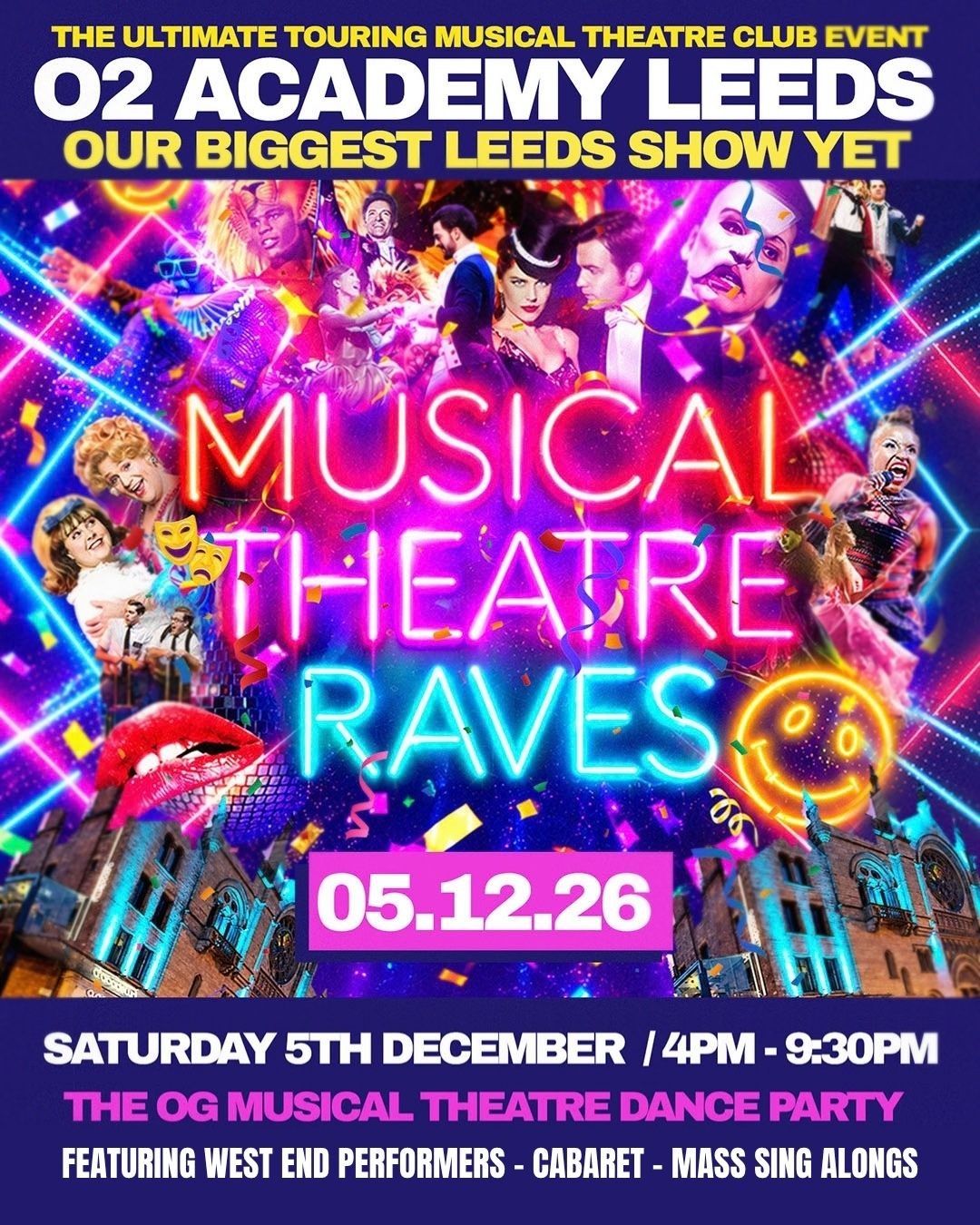 Musical Theatre Raves poster