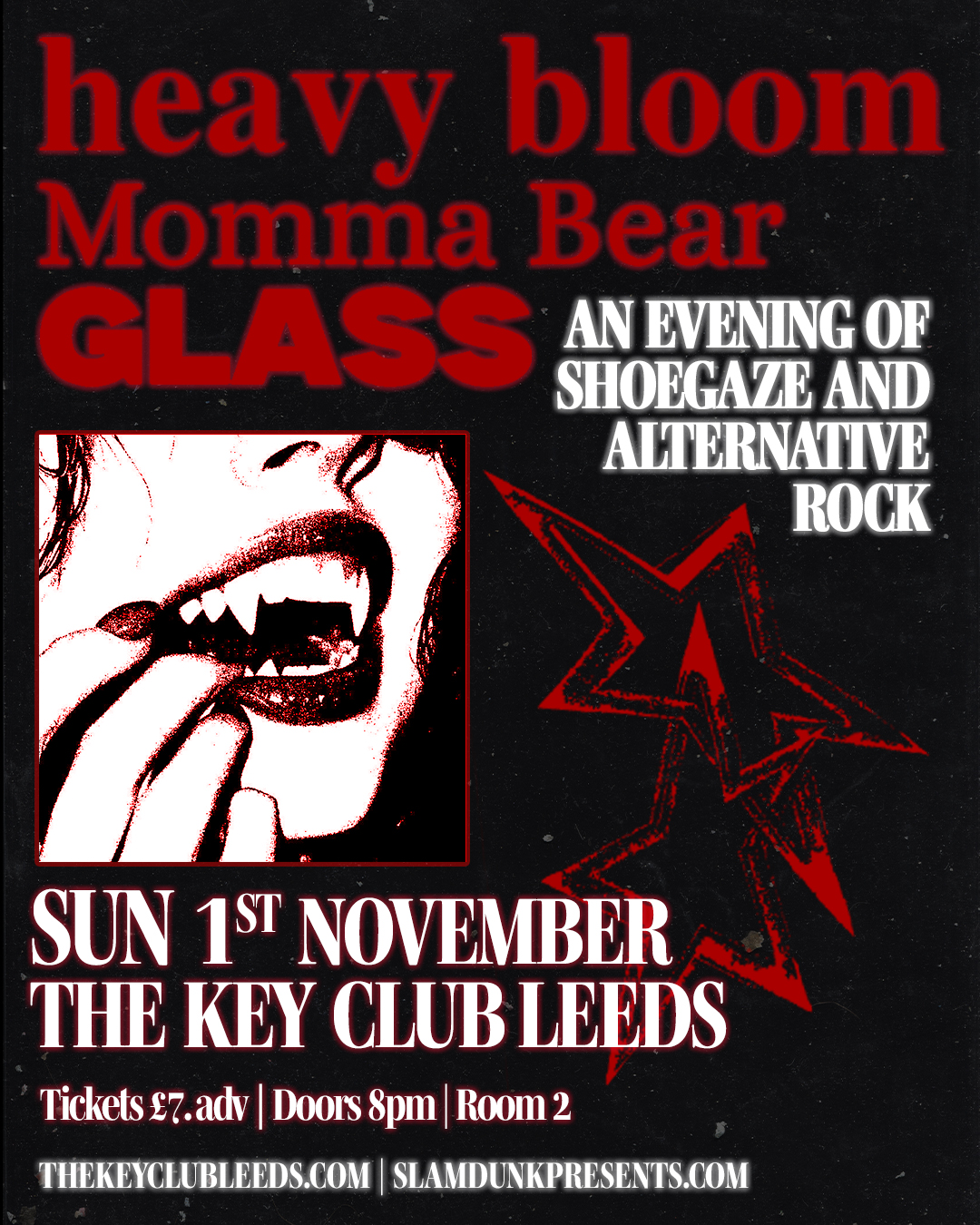 Heavy Bloom / Momma Bear / Glass poster