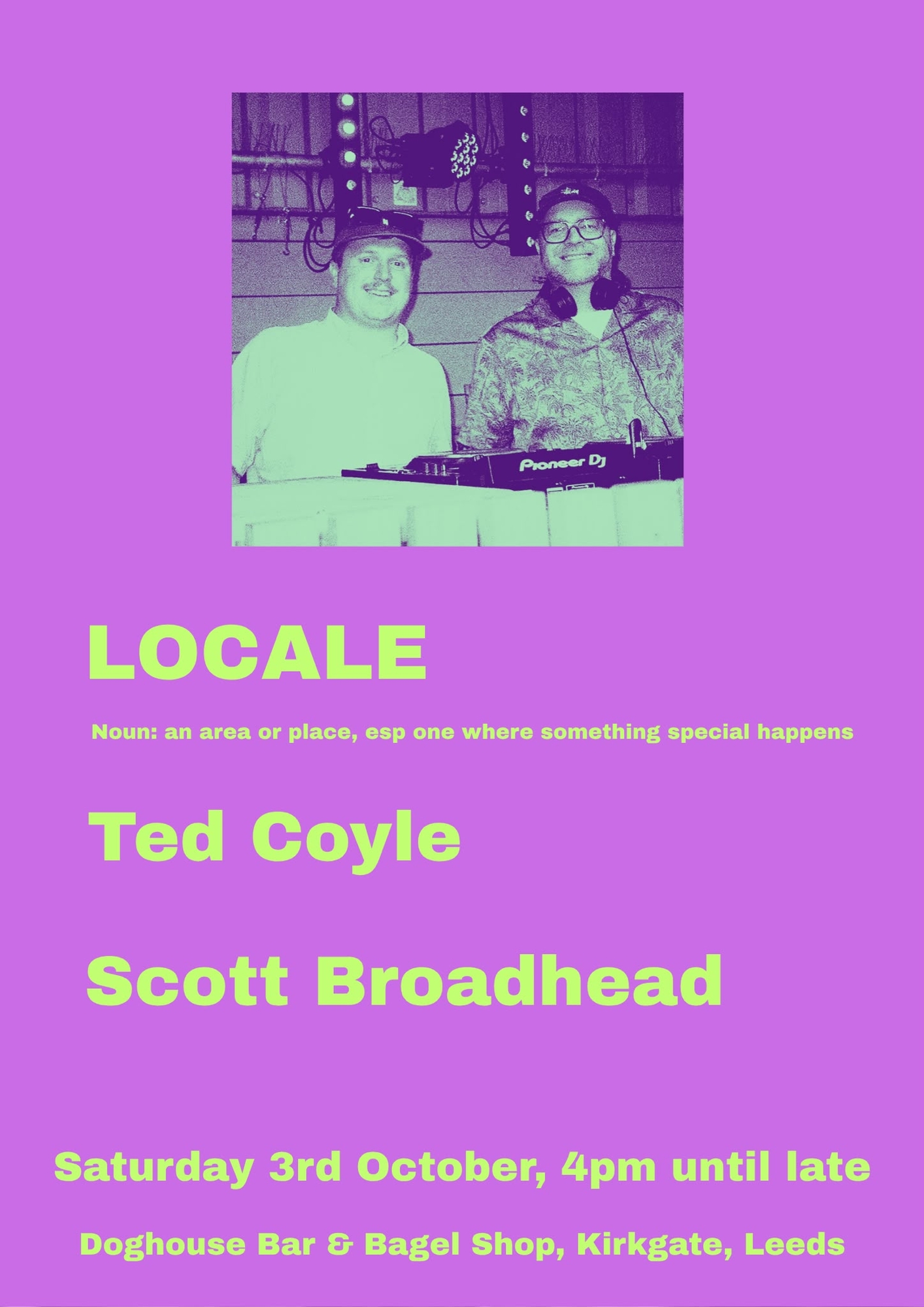 Locale: Ted Coyle / Scott Broadhead poster