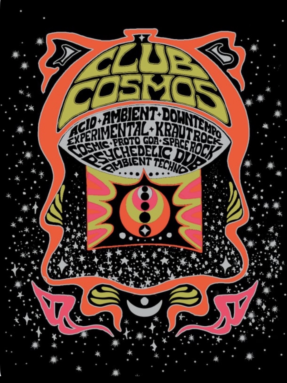 Club Cosmos: FROND / Simon Scott poster
