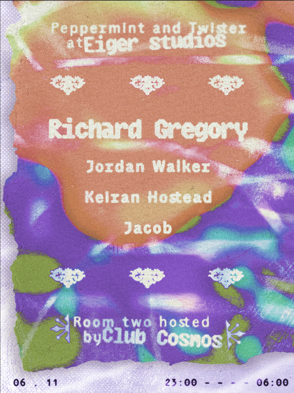Twister x Peppermint: Richard Gregory / Jordan Walker / Keiran Hostead / Jacob / Simon Scott poster