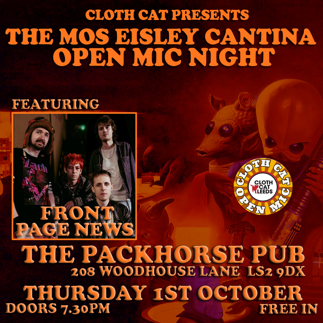The Mos Eisley Cantina Open Mic Night: Front Page News poster