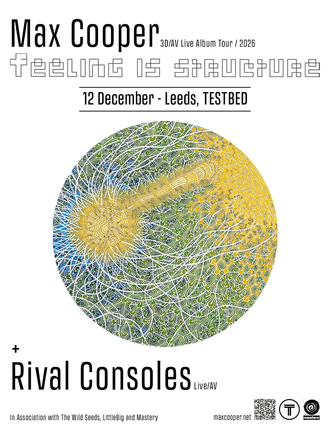 Max Cooper / Rival Consoles poster