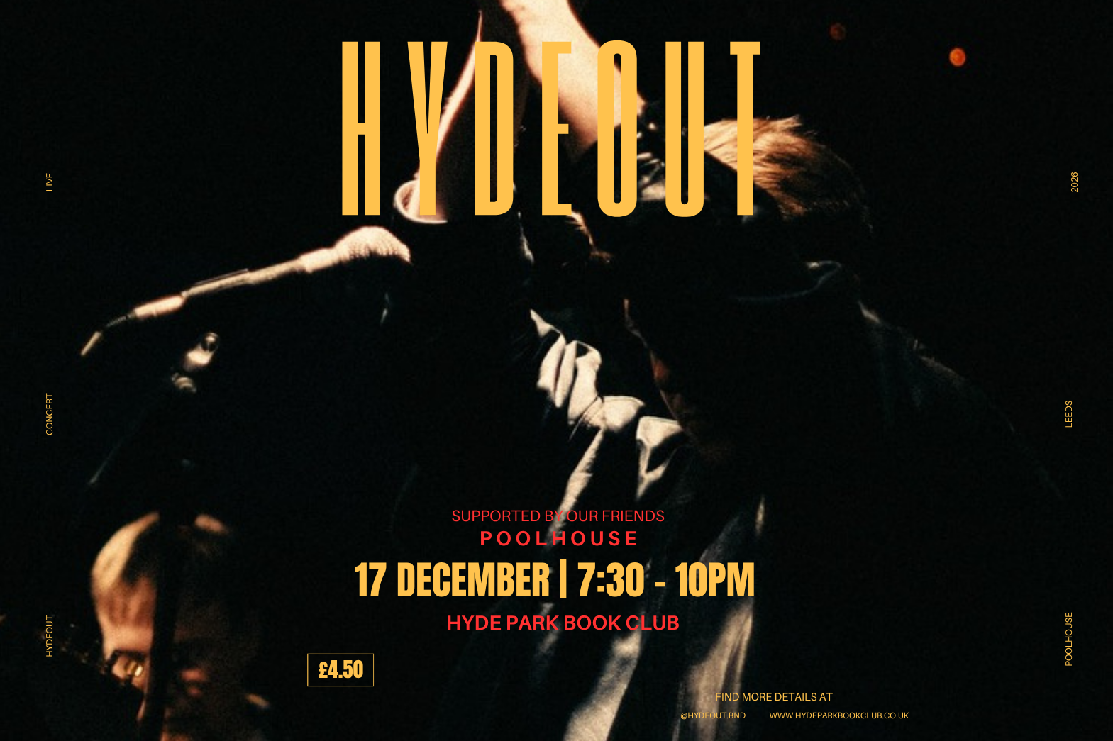 Hydeout / Poolhouse poster