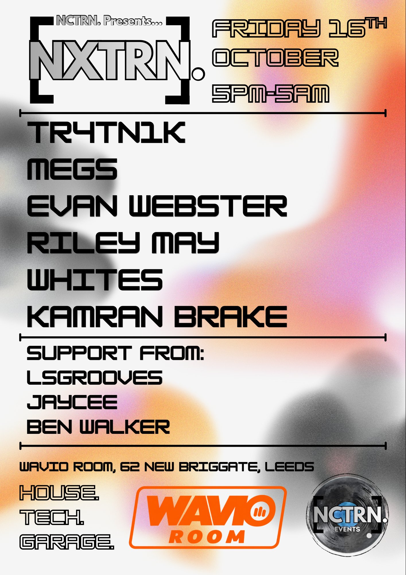 NCTRN Presents... NXTRN poster