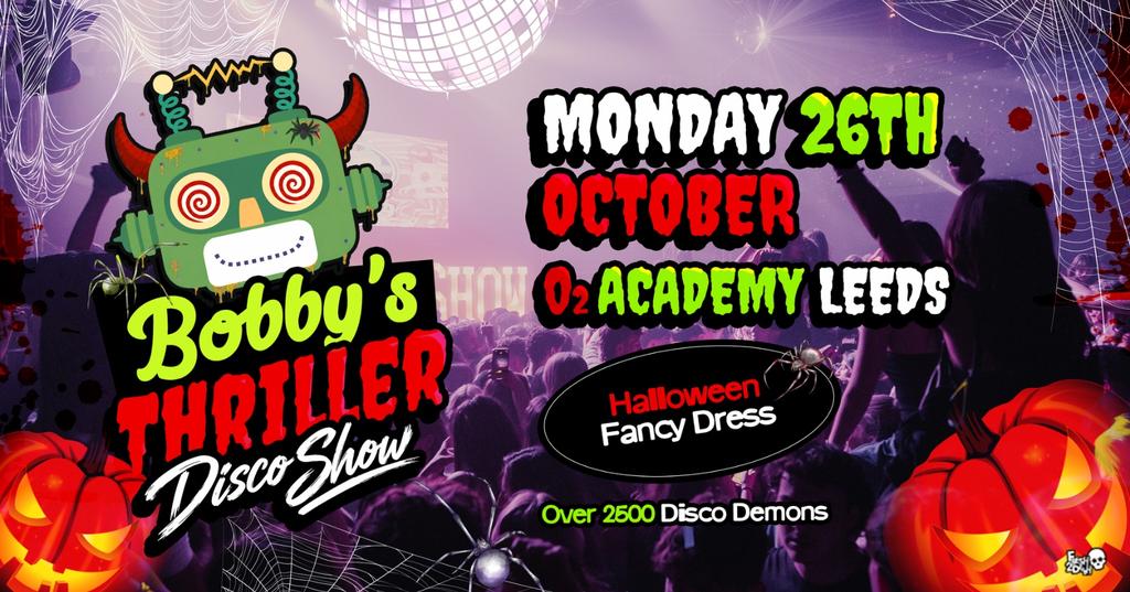 Bobby's Thriller Disco Show poster