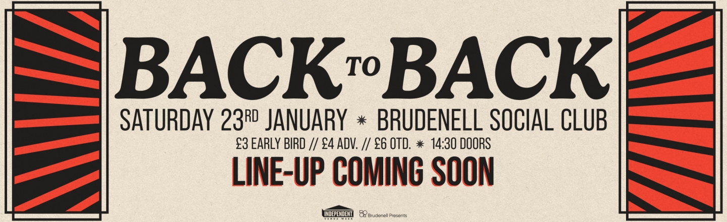 Back To Back Festival 2027 poster
