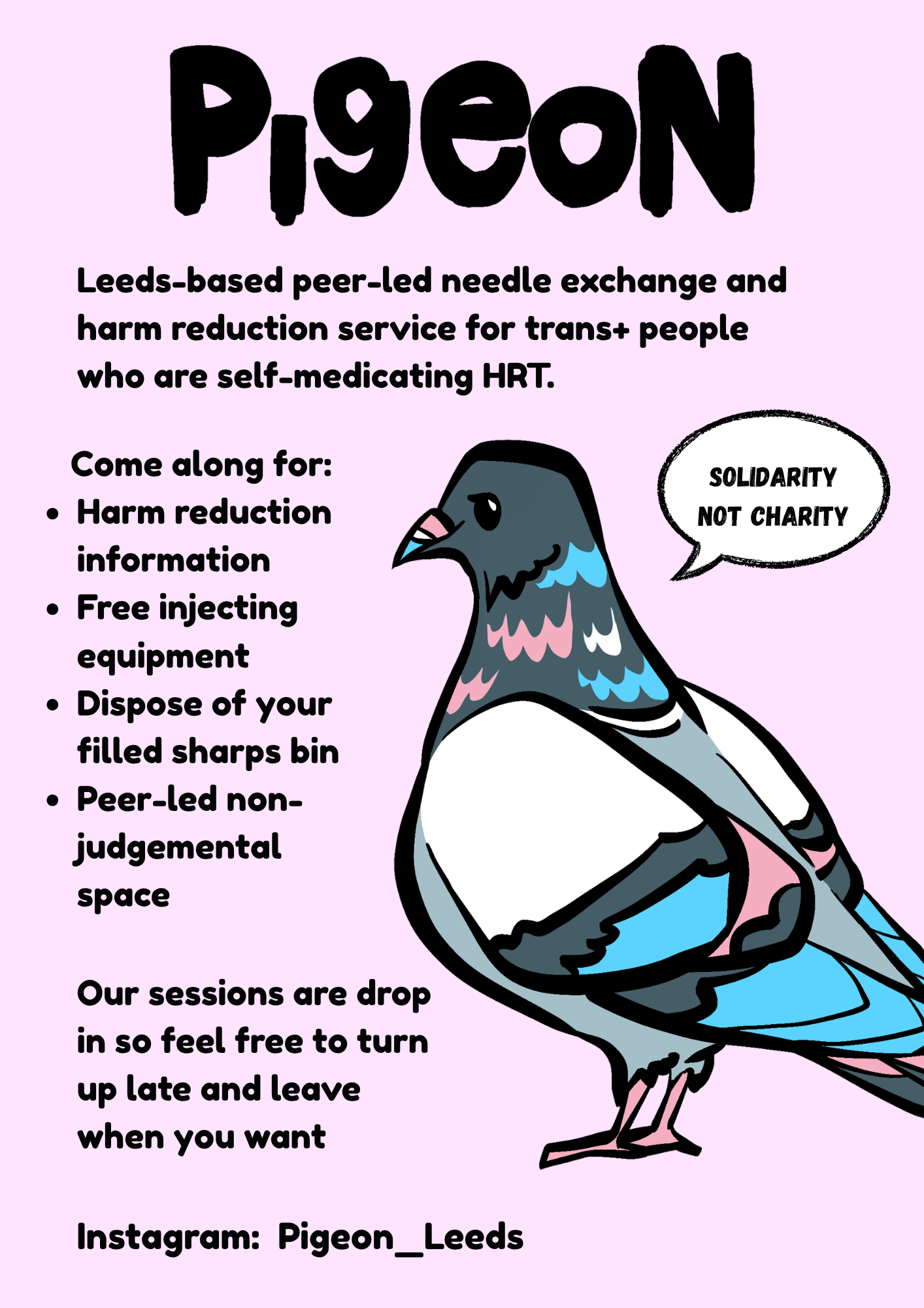 Pigeon Drop in poster
