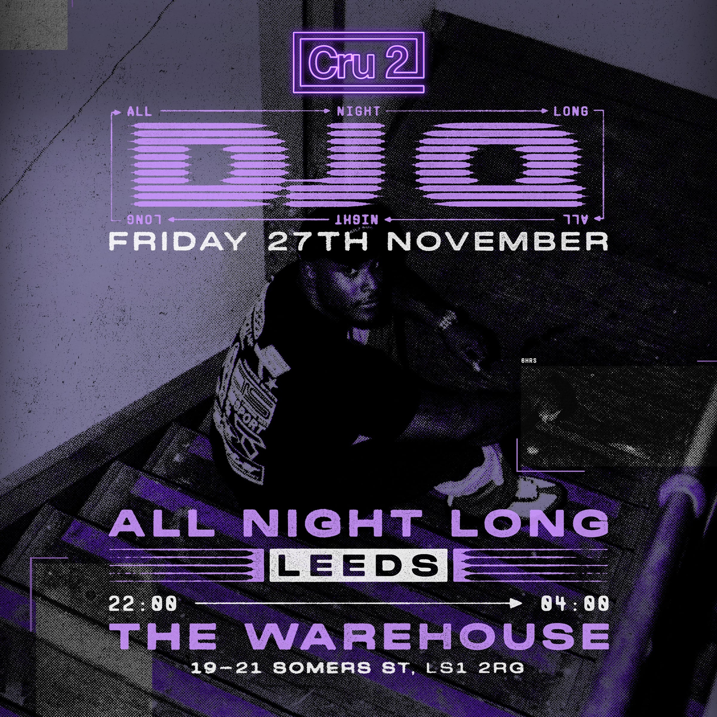 All Night Long Leeds poster