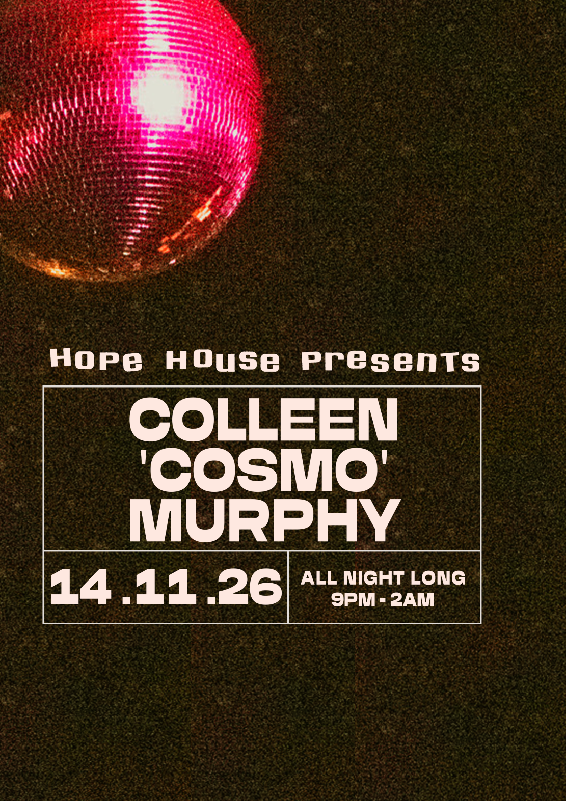 Colleen 'Cosmo' Murphy poster