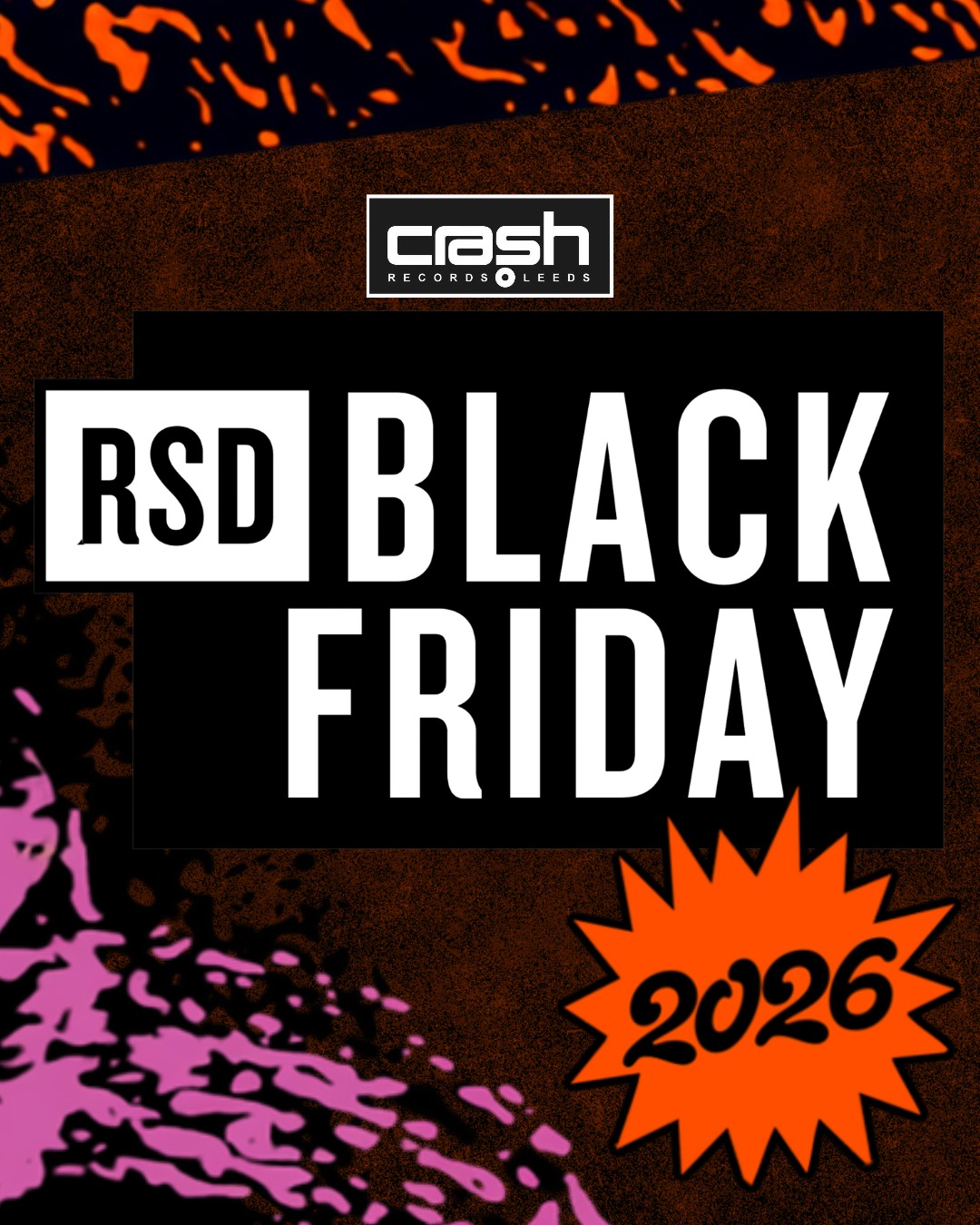RSD Black Friday poster