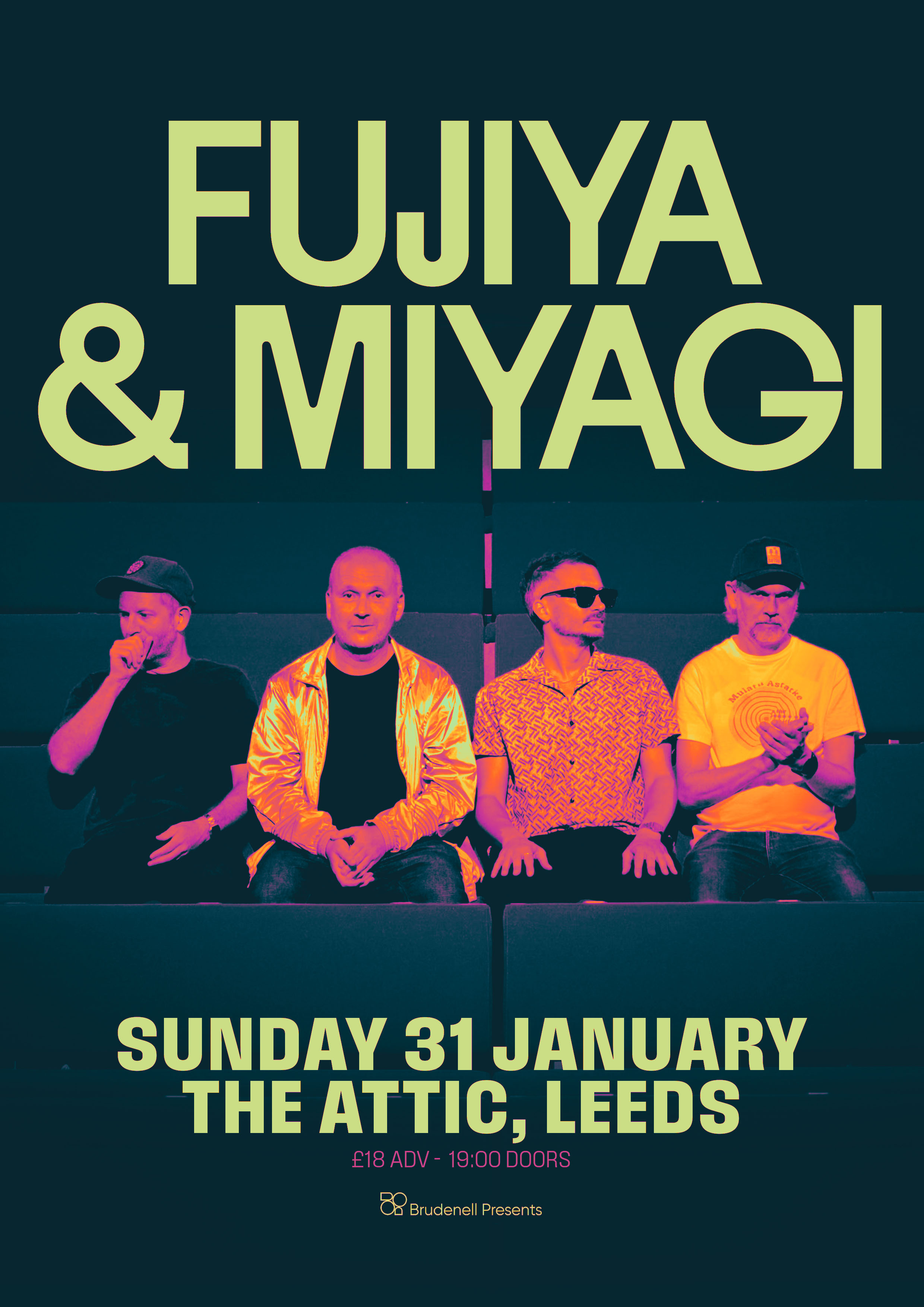 Fujiya & Miyagi poster