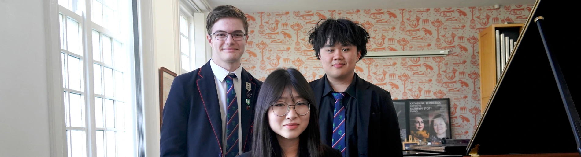 Rossall International Piano Academy poster
