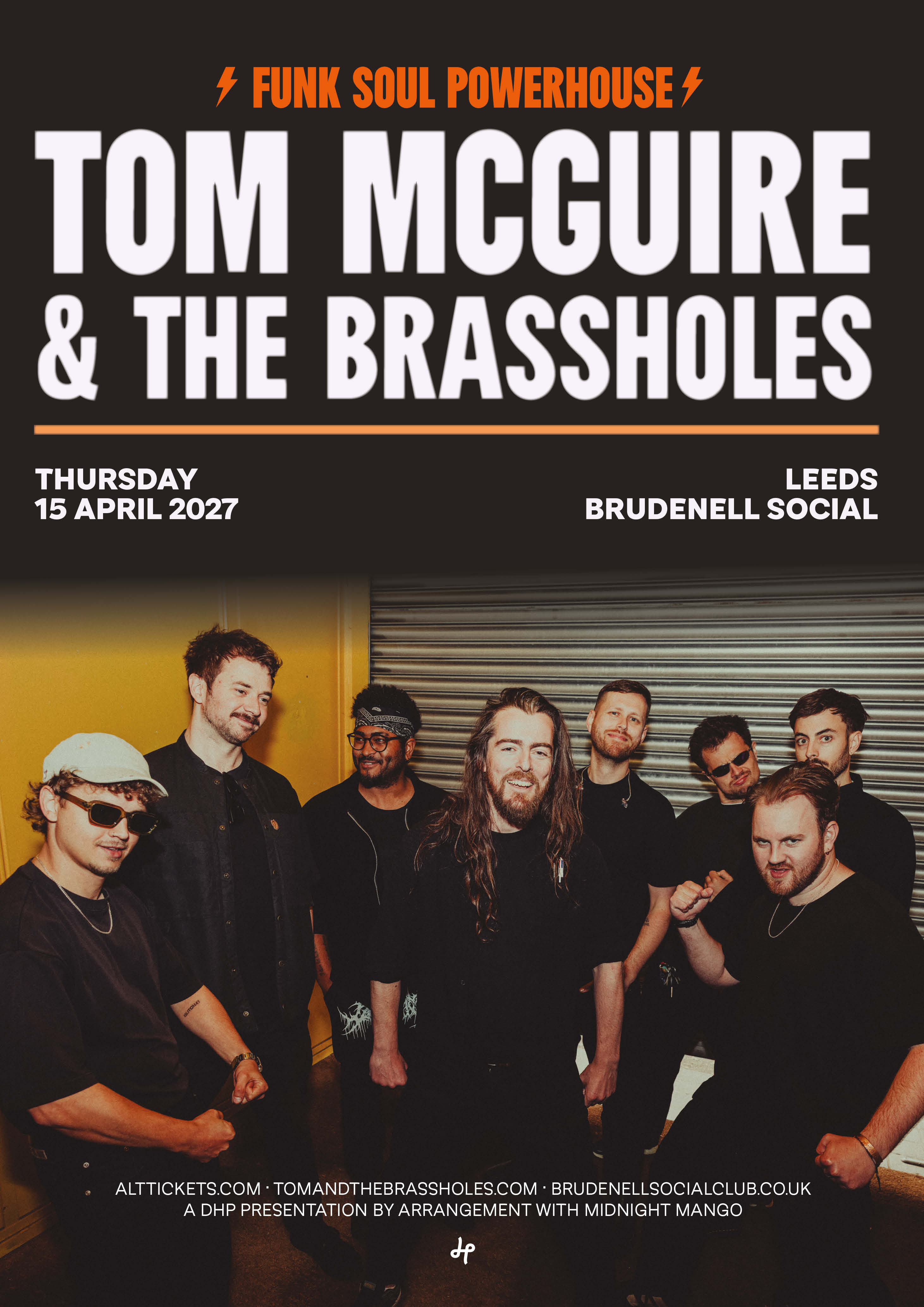 Tom McGuire & the Brassholes poster